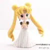 Decoración de Pastel de Sailor Moon Luna Dibujos Animados Lindo Hielo Agua Princesa Luna Niña Cumpleaños Enchufe para Hornear