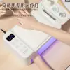 Luz de Tira Portátil para Uñas, Lámpara Portátil Pequeña Recargable para Esmalte en Gel, Lámpara Portátil para Uñas, Lámpara de Fototerapia de Secado Rápido