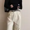 2026 Nuevo Estilo Cinturón Fino de Cuero con Lazo para Mujer, Versátil Accesorio de Cinturón Negro de Moda Coreana para Combinar con Jeans para Primavera y Verano