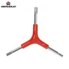 Ferramenta de reparo de bicicleta de montanha ferramenta prática de soquete hexagonal trigêmeo ferramenta de reparo 4MM 5MM 6mm
