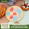 Molde para Galletas Fantasma de Halloween Herramienta para Hornear Galletas Molde Estéreo 3D Simulación de Fondant