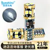 Luz Indicadora de Largura LED T10 Shangxian Transfronteiriça 10 LEDs SMD3030 Luz de Instrumento de Decodificação Luz de Carro Canbus Luz do Porta-malas