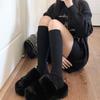 Novas Meias Femininas de Cor Sólida Versáteis Emagrecedoras Longas Outono e Inverno, Simples Estilo Coreano Meias Largas Estilo Ballet