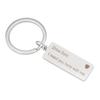 Comercio exterior joyería de metal práctica llavero de acero inoxidable regalo transfronterizo acero de titanio creativo marca Tide llavero