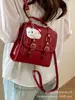 Mochila de Viaje de Gama Alta para Mujer 2026 Nueva Moda de Primavera Súper Popular Versátil Mochila Escolar Mochila para Estudiante Universitario y Viajero