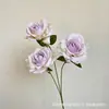Flores Artificiales para Boda Colección Morada Serie Salón de Bodas Jardín Monet Arco Exterior Muro de Flores Estudio Fotográfico Floral Paisajismo