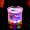 Taza LED de Colores Emisora de Luz se Ilumina al Verter Agua, Taza de Piña con Sensor Ktv Bar Taza de Cerveza que Cambia de Color Vaso de Plástico Transparente para Agua