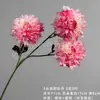 3 cabezas de peonía de Luoyang ramo de flores artificiales, materiales DIY para decoración de escena de boda, flores artificiales para paisajismo y arreglos decorativos, al por mayor