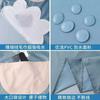 Delantal de mano borrable para mujer, manguito de cocina, overol de cocina antiadherente transpirable impermeable para hornear, hogar, sin mangas, correa para la cintura