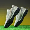 Zapatos de Fútbol Transfronterizos Talla 33-46 para Hombres y Mujeres, Adolescentes, Estudiantes, Ag Tacos Largos, Zapatos Deportivos de Entrenamiento para Competición