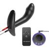 Massageador de Próstata Elétrico com Choque por Controle Remoto, Plug Anal, Plug Anal e Vaginal para Iniciantes, Produtos Sexuais, Atacado Transfronteiriço