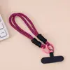 Venta directa de fábrica de correas para teléfonos móviles, cordones de color sólido hechos a medida, accesorios para llaves retráctiles anti-pérdida, venta al por mayor y pedidos personalizados disponibles