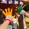 Guantes de Ciclismo Estilo Coreano Imitación Cachemir para Estudiantes, Guantes Cálidos con Pantalla Táctil para Mujer, Guantes de Invierno Gruesos Cortavientos con Forro de Felpa para Hombre