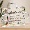 Transfronterizo Nuevo Día de San Valentín Acrílico Transparente Curva Regalo Día de la Madre para Amigos Decoraciones de Escritorio