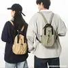 Mochila para Mulheres 2026 Pequena Leve Bolsa de Nylon Ombro Único Alto Valor Trabalho Deslocamento Transversal
