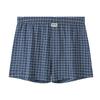Cueca masculina Huajielong boxers xadrez masculinos boxers de algodão soltos finos respiráveis calças Arrow uma geração de cabelo