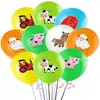 Globos de Látex de 12 Pulgadas Transfronterizos: Spider-Man, Pokemon, Patrulla Canina, Mario, Marvel, Varios Globos de Dibujos Animados