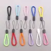 Cordão Curto para Celular Unissex, Cordão Decorativo, Cordão para Chaves, Cordão para Carteira Portátil, Alça Colorida para Dedo