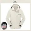 Jaqueta de Trabalho ao Ar Livre com Logo Personalizado Workwear de Equipe Jaqueta de Inverno Quente Impermeável Espessa Workwear