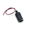 Enchufe de Encendedor de Cigarrillos para Coche con Cable, Enchufe de Alta Corriente para Coche con Cable 0.5 0.75 Cuadrado, Base de Cargador de Coche Modificada