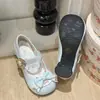 Meow Claw Party 3.0 Lolita Garra de Gato Laço Cabeça de Gato Salto Alto Sapatos Individuais Femininos Fofos Doces