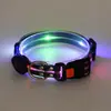 Collar LED Iluminado Mejorado con Siete Modos de Luz de Colores, Recargable, Iluminado por la Noche, Collar para Perro