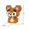 Figuras de Dibujos Animados Sanrio de Marvel Animation Transfronterizas, Bloques de Construcción Pequeños de Micropartículas Lego, Juguetes Educativos, Venta al por Mayor de Fabricantes