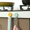 Pasta fuerte 3m gancho perlado tamaño pequeño 3cm gancho para cocina y baño gancho adhesivo gancho pequeño para armario suministro