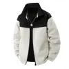 Chaqueta de Hombre con Cuello Alto para Primavera y Otoño, Nueva Moda Versátil Casual de Tendencia Ropa para Hombre