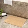Felpudo de chenilla de pelo corto antideslizante para entrada de casa, alfombrilla para entrada, sala de estar, cocina, balcón, baño, alfombra absorbente para pies, transfronterizo
