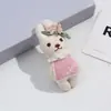 Letra Retro Conejo Tela Accesorios de Ropa Clips para el Cabello de Niños Accesorios para el Cabello Sombrero Bolsa Dijes Muñecos Pequeños