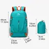 Mochila Esportiva Transfronteiriça para Exterior Leve Viagem Portátil Dobrável Bolsa Montanhismo Caminhada Ciclismo Mochila Impermeável