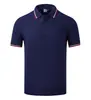 Camisa POLO de algodón con solapa, ropa de trabajo para adultos, camisa publicitaria, logotipo impreso, camisa de manga corta de cuero en polvo, camisa con estampado bordado