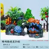 Casa Refugio Cangrejo Ermitaño Bosque Coral Concha de Coco Tronco de Árbol Agujero Reptil Caja para Mascotas Trepadoras Adornos de Paisajismo Casa Piña Objeto para Trepar