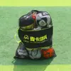 Bolsa de Red para Balones de 15 Piezas, Bolsa de Almacenamiento para Fútbol, Bolsa Grande de Malla para Baloncesto y Voleibol, Bolsa Grande de Almacenamiento para Balones de Fútbol Talla 5
