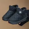 2025 Nuevas Botas Cortas Cálidas Antideslizantes para Bebés Niños Invierno Felpa Engrosada Impermeable Tarjeta Antideslizante para Niños y Niñas