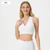 Conjunto de Ropa de Yoga para Entrenamiento Profesional de Mujer, Sujetador Deportivo con Cuello Polo, Secado Rápido, Transpirable, para Fitness, Tenis, Falda Plisada