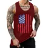 Chaleco Nuevo Transfronterizo Comercio Exterior Hombres Europeo y Americano Impresión 3D Holgado Casual Camiseta Chaleco Fabricante Una Pieza Envío Directo Tendencia