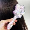 Nuevo peine de plástico transparente, peine portátil para el cabello, lindo peine de espuma especial para niñas, peine con cojín de aire, peine de masaje