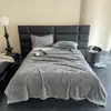 Personalizado para comércio exterior, novo modelo de manta jacquard de borboleta em tafetá, lã de cordeiro, fleece de leite, manta de flanela