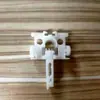 Puleia de cortina vertical conta para pendurar cortina reparo simples acessórios de substituição persiana vertical puleia de cortina peças de desgaste