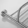 Toallero de baño de acero inoxidable 304, toallero de pared para baño, barra de almacenamiento para inodoro