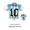 Evento Esportivo Copa do Mundo de Futebol Transfronteiriço Camisas de Futebol, Troféus, Balões, Balões de Folha de Alumínio para Celebração de Fãs
