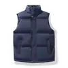Chal de algodón para hombre 2026 primavera nuevo estilo holgado con cuello alto sin mangas chaqueta abrigo exterior moderno