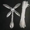 Bote de goma inflable kayak bote inflable bote de pesca ancla plegable especial ancla de loto ancla fija de acero al carbono kayak