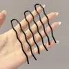2026 Nuevo Modelo Pasador en Forma de U para Peinado de Moño, Peine de Inserción de Cuatro Dientes para Mujer, Pasador Fijo, Accesorio para el Cabello