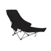 Sillón reclinable con reposapiés personalizable de cuatro posiciones, silla plegable ajustable para ocio al aire libre, silla portátil para siestas en la oficina, venta al por mayor