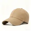 Gorra de Béisbol Personalizada de Algodón Puro para Hombre, Se Puede Imprimir con Logo, Gorra Simple de Visera de Pato para Cabeza Grande, Sombrero de Sol de Ala Ancha para Exteriores para Mujer