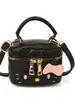 Bolso de Gato Lindo con Lazo Estilo Coreano, Mochila Pequeña Acolchada de Dibujos Animados Dulces, Bolso de Hombro Mini para Niños