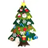 Suministro Transfronterizo de Árboles de Navidad de Fieltro, Adornos Colgantes Navideños de Decoración Navideña DIY para Niños, Árboles de Navidad de Tela No Tejida